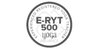 Experienced Yoga Teacher E-RYT 500 Logo